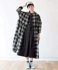 SunnyCloudsサニークラウズkazumiのチェックワンピース