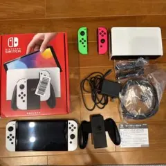 Nintendo Switch 有機ELモデル 本体 Joy-Conおまけ付け！