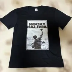 映画　ロッキー　　Tシャツ ブラック　今だけ値下げ