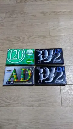 新品未開封】TDK カセットテープ DJ2 120分 ハイポジ 4本セット - メルカリ