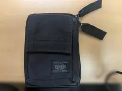 PORTER ポーチ ベルトクリップ付 ブラック 吉田カバン