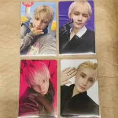 TXT ヒュニンカイ トレカ Photocard Case ver. 4枚セット