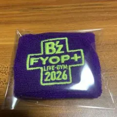 B'z 2026 FYOP+ ガチャ　リストバンド　紫　パープル