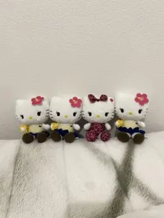 ハローキティ XOXO ギャル　マスコット　4点セット