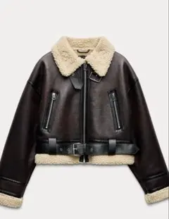 2025年最新】zaraムートンジャケットの人気アイテム - メルカリ