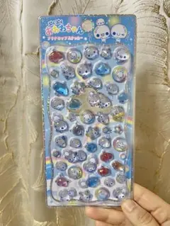 あわわちゃん　プチドロップシール　1枚