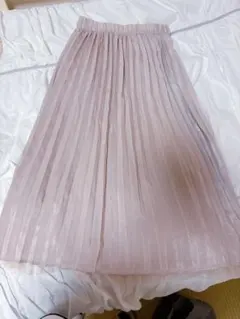 プリーツスカート ロングスカート