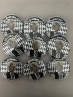 安室透 降谷零 バーボン 缶バッジ まとめ売り