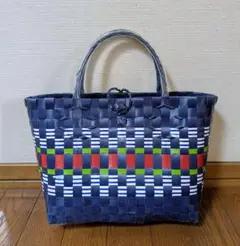 【未使用品】台湾　高建桶店　プラカゴ　かごバッグ