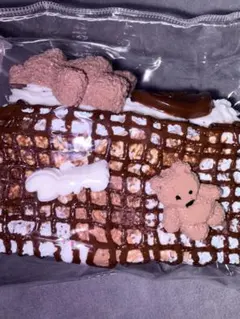 doro studio ドロ くま チョコ ケーキ スクイーズ クマ - メルカリ