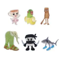 大人気！イタリアンブレインロットワッペン　6点セット