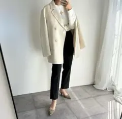 ダブルフェイスショートコート