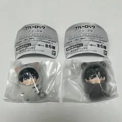 ブルーロック　ふわふわおくるみマスコット　潔世一　糸師凛