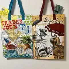 【国内未入荷・新品】トレーダージョーンズ　エコバッグ 2枚セット