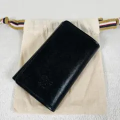 新品未使用 IL BISONTEイルビゾンテ キーケース 6連 レザー ブラック