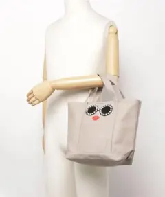 a-jolie パールサングラスキャンバスミニトート