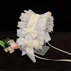 ヘッドドレス ロリータ 白
