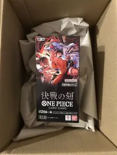 即日配送】テープ付未開封 ワンピースカード 決戦の刻 box - メルカリ