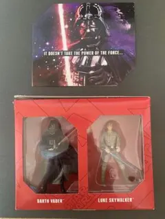 スターウォーズ　ファザーズデイ　フィギュア　ルーク&ベイダー