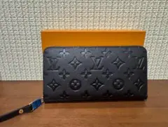 LOUIS VUITTON ジッピーウォレット ブラック モノグラム