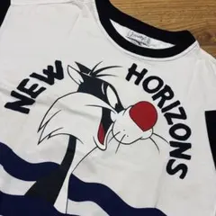 90sイタリア製LooneyTunesオールドTシャツシルベスターヴィンテジXL