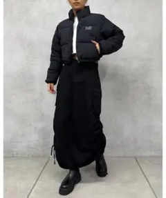 sloppy 中綿ブルゾン☆ショート丈 ダウンコート