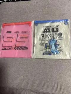 ピクサー 1番くじフラットポーチ 2点セット