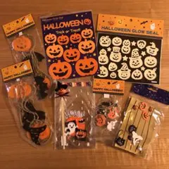 ハロウィン雑貨　ハロウィンガーランド　かぼちゃ　カントリー雑貨　おばけ　魔女