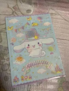 シナモロール　クリアポケットファイル　サンリオ　クリアホルダー　新品未使用品