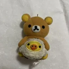 リラックマ ぬいぐるみ キイロイトリ付き