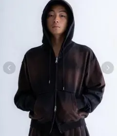 SINSS ヘビーウエイトダブルジップフーディー