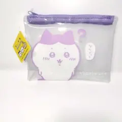 新品　セリア　ちいかわ 　ビニールポーチ 　ハチワレのサムネイル