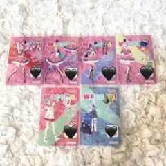 ワッチャプリマジ　プリパラ　プリチャン　カード　マーチングブルーピンクコーデ