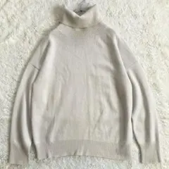 美品・23AW✨Deuxieme classe　ミドルゲージ タートルニット