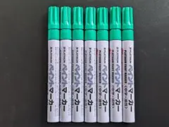 퍼머넌트 마커 미디엄 마커 (그린/7개 세트)