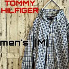 CW-10【US輸入】TOMMY HILFIGER 長袖シャツ　men's［M］