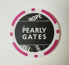 レア品【PEARLY GATES】 チップマーカー(ピンク)非売品