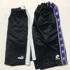 PUMA プーマ lotto ロット ハーフ パンツ 2枚セット 管理A1122