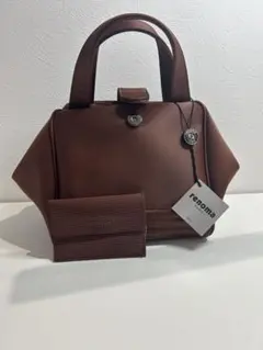 renoma ブラウン ハンドバッグ　未使用
