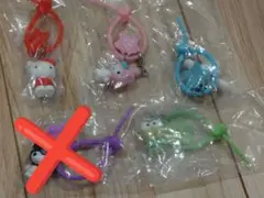 サンリオ ななほしカラフルマルチチャーム ガチャ 4個セット