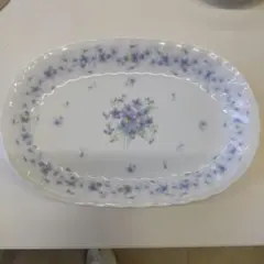 洋風中皿　ナルミボーンチャイナ