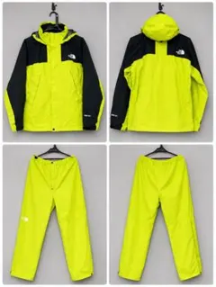 ノースフェイス THE NORTH FACE レインスーツ セットアップ M - メルカリ