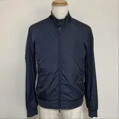 美品★ モンクレール　REPPE ナイロンジャケット　襟ロゴ　ネイビー5P171