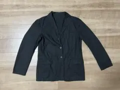 BOYCOTT 黒いジャケット 赤い刺繍付き