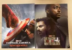 【映画パンフレット】キャプテンアメリカ　ファーストソルジャー　marvel MARVEL ファルコン&ウインター・ソルジャー／パンフレット