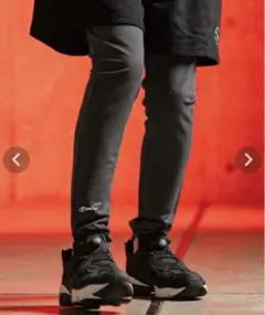 新品タグ付き GLIMCLAP グリムクラップ　レギンス　Lサイズ　チャコール