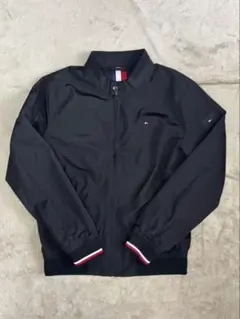 トミーヒルフィガー 黒 ナイロンジャケット