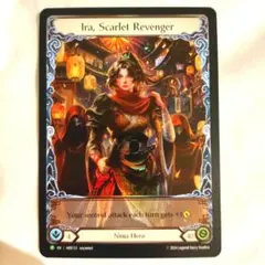 Flesh and Blood 緋色の復讐者、アイラ スリーブ100枚入り 2種 Flesh and Blood 緋色の復讐者、アイラ スリーブ100枚入り