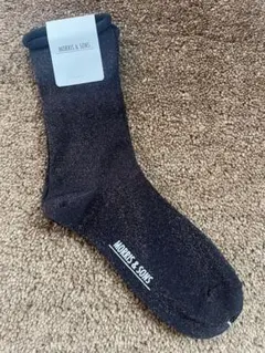 新品タグ付き　MORRIS&SONS／ラメソックス