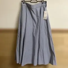UNIQLO サーキュラースカート L ストライプ